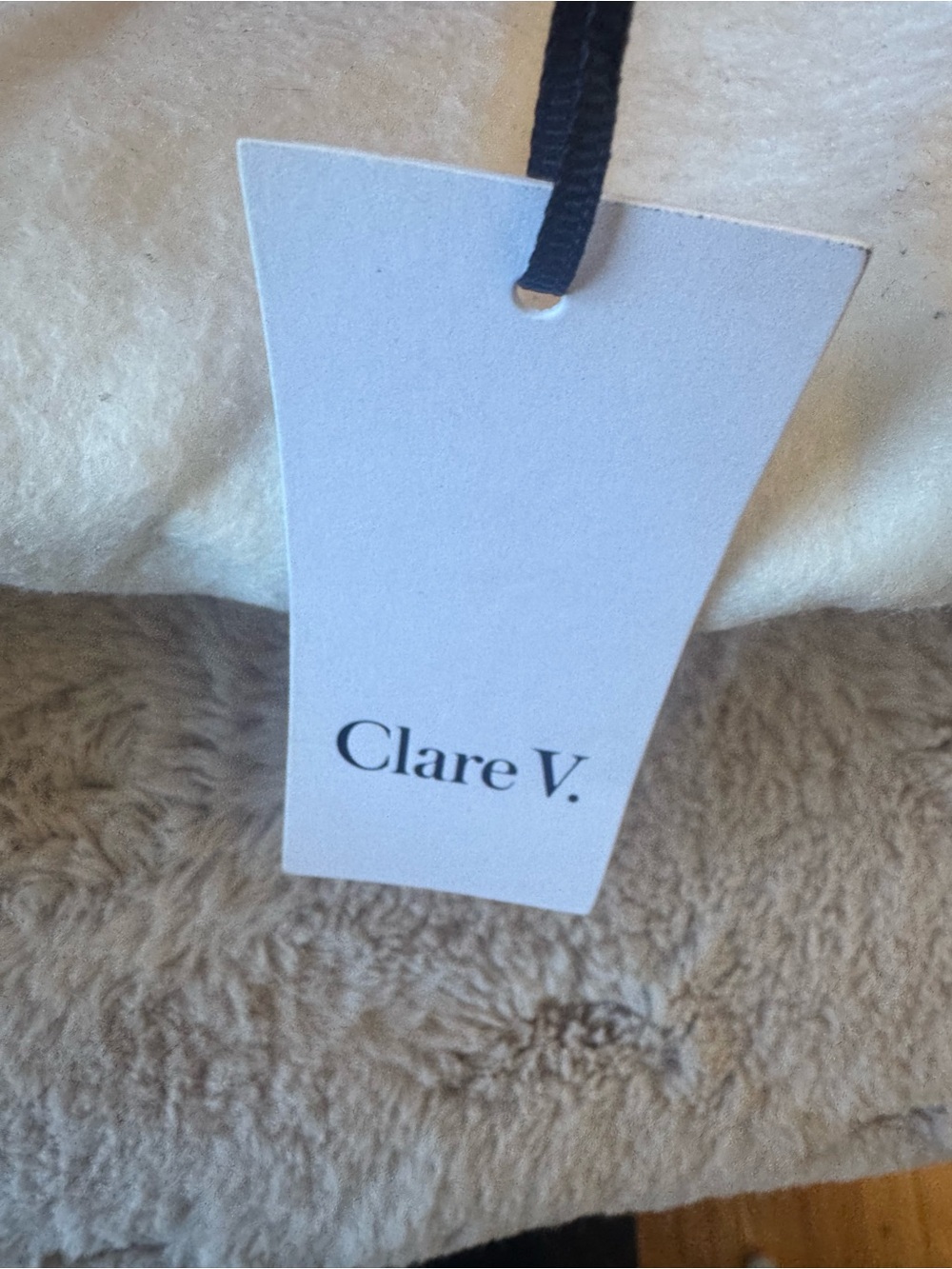 Clare V. Pot de Meil Straw Top-Handle Bag with Bamboo Handle - Blush - Picture 3 of 4